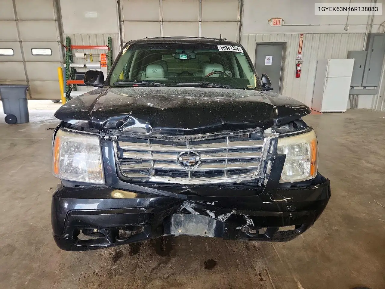 2006 Cadillac Escalade Luxury VIN: 1GYEK63N46R138083 Lot: 56861336
