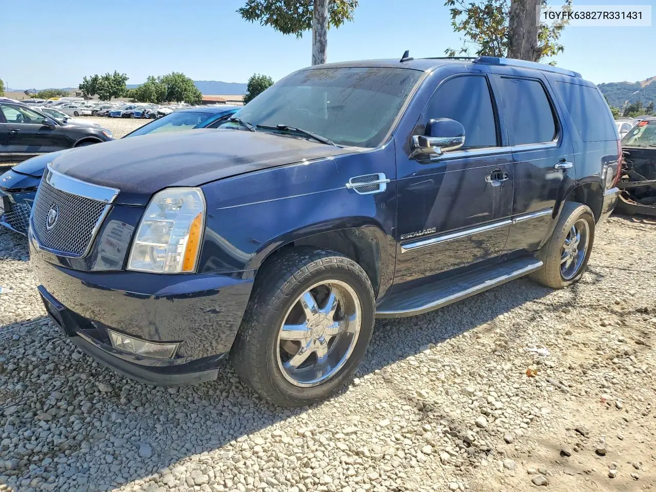 2007 Cadillac Escalade Luxury VIN: 1GYFK63827R331431 Lot: 58729166