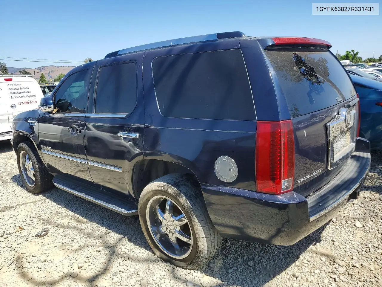 2007 Cadillac Escalade Luxury VIN: 1GYFK63827R331431 Lot: 58729166