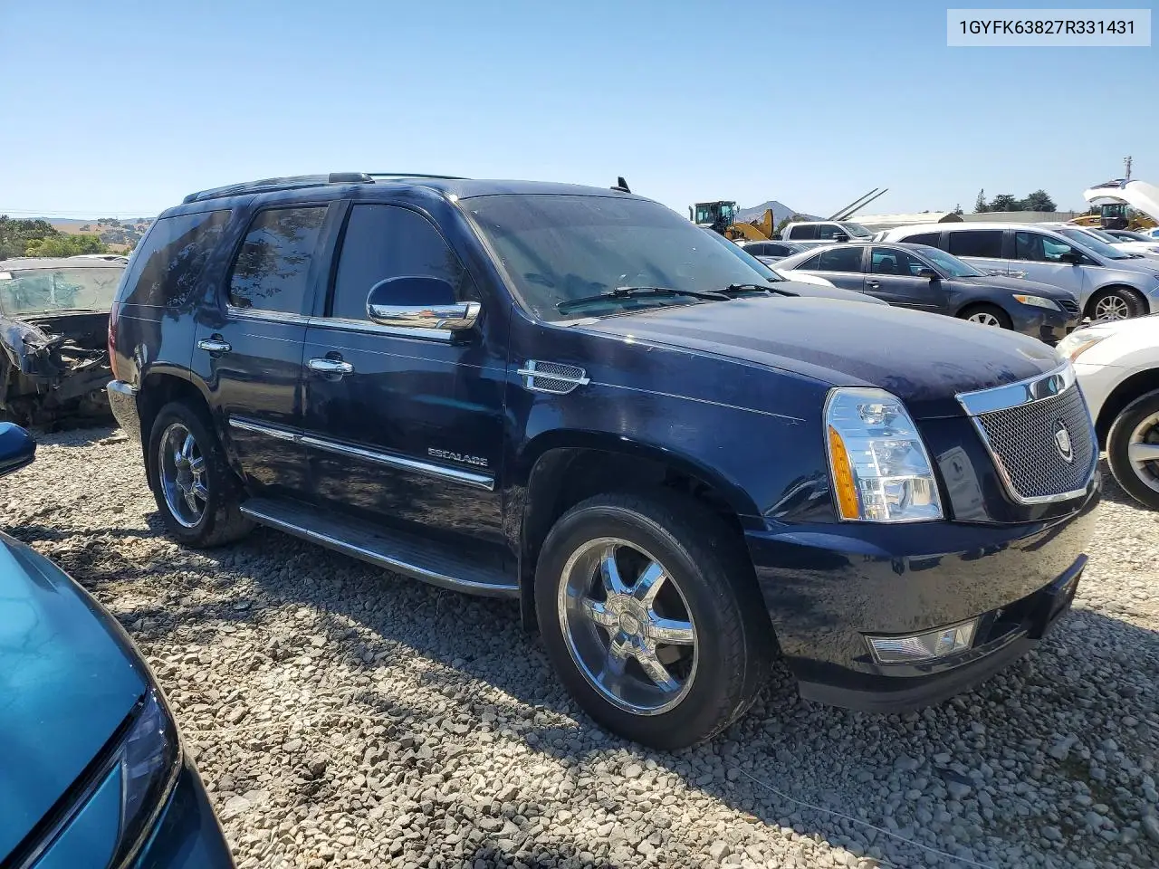 2007 Cadillac Escalade Luxury VIN: 1GYFK63827R331431 Lot: 58729166