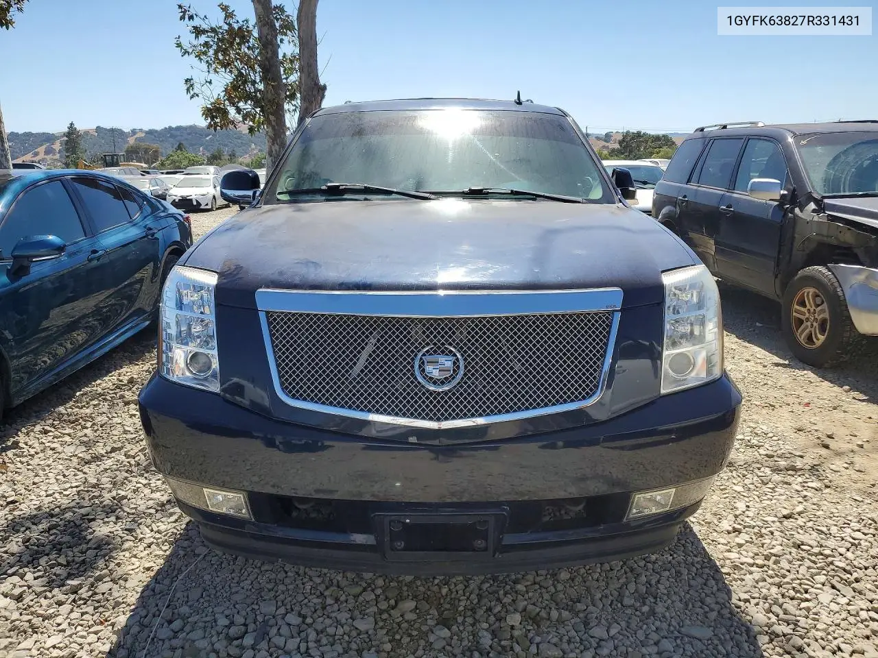 2007 Cadillac Escalade Luxury VIN: 1GYFK63827R331431 Lot: 58729166
