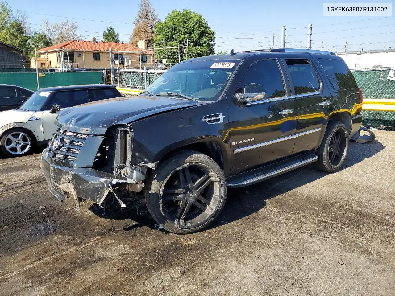 2007 Cadillac Escalade Luxury VIN: 1GYFK63807R131602 Lot: 59099806