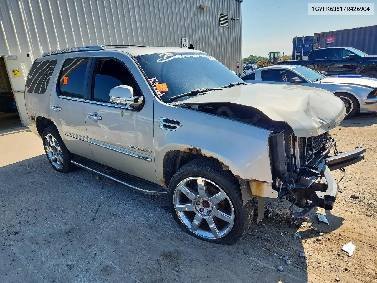 2007 Cadillac Escalade Luxury VIN: 1GYFK63817R426904 Lot: 59823956