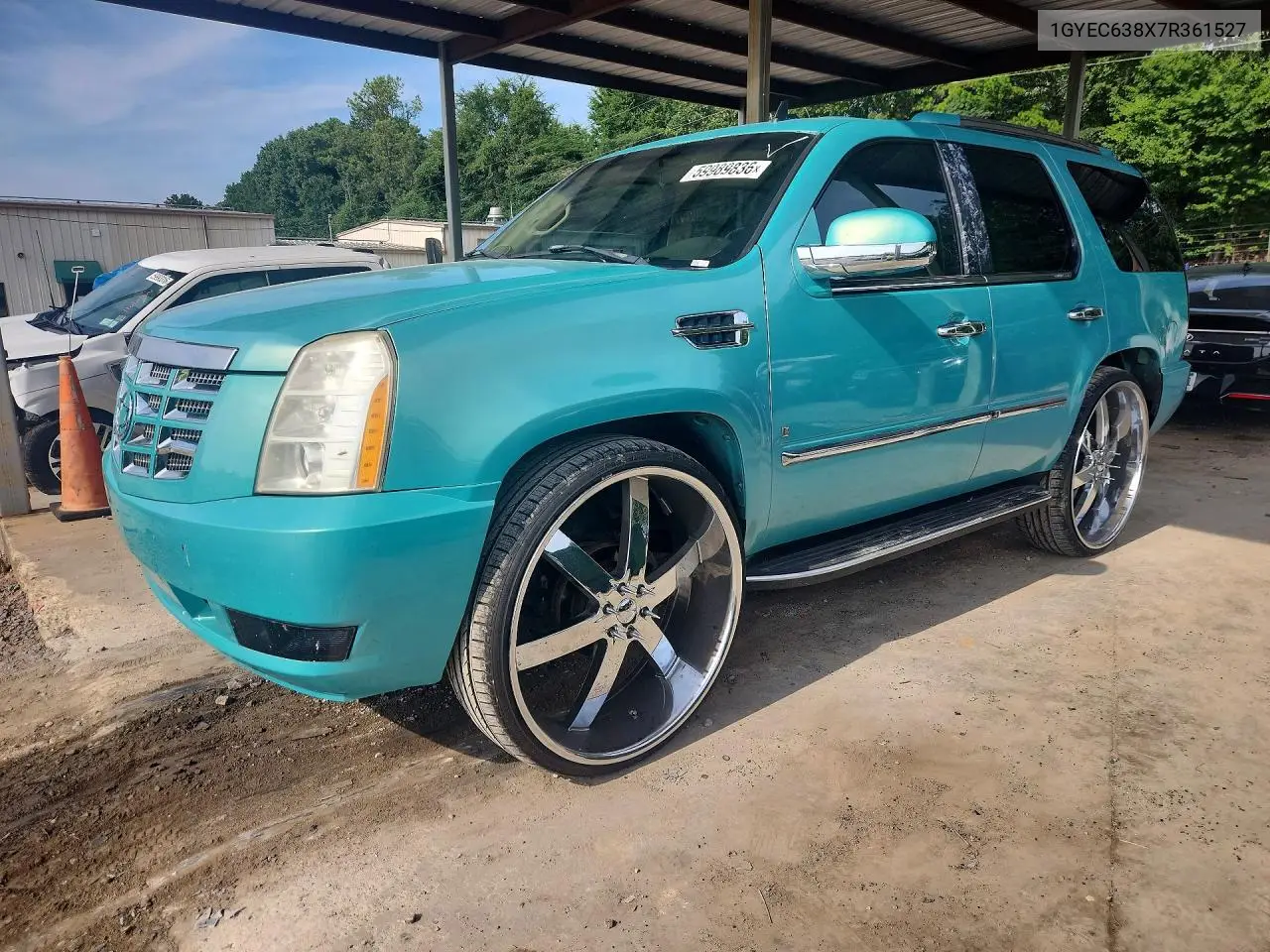 2007 Cadillac Escalade Luxury VIN: 1GYEC638X7R361527 Lot: 59989836