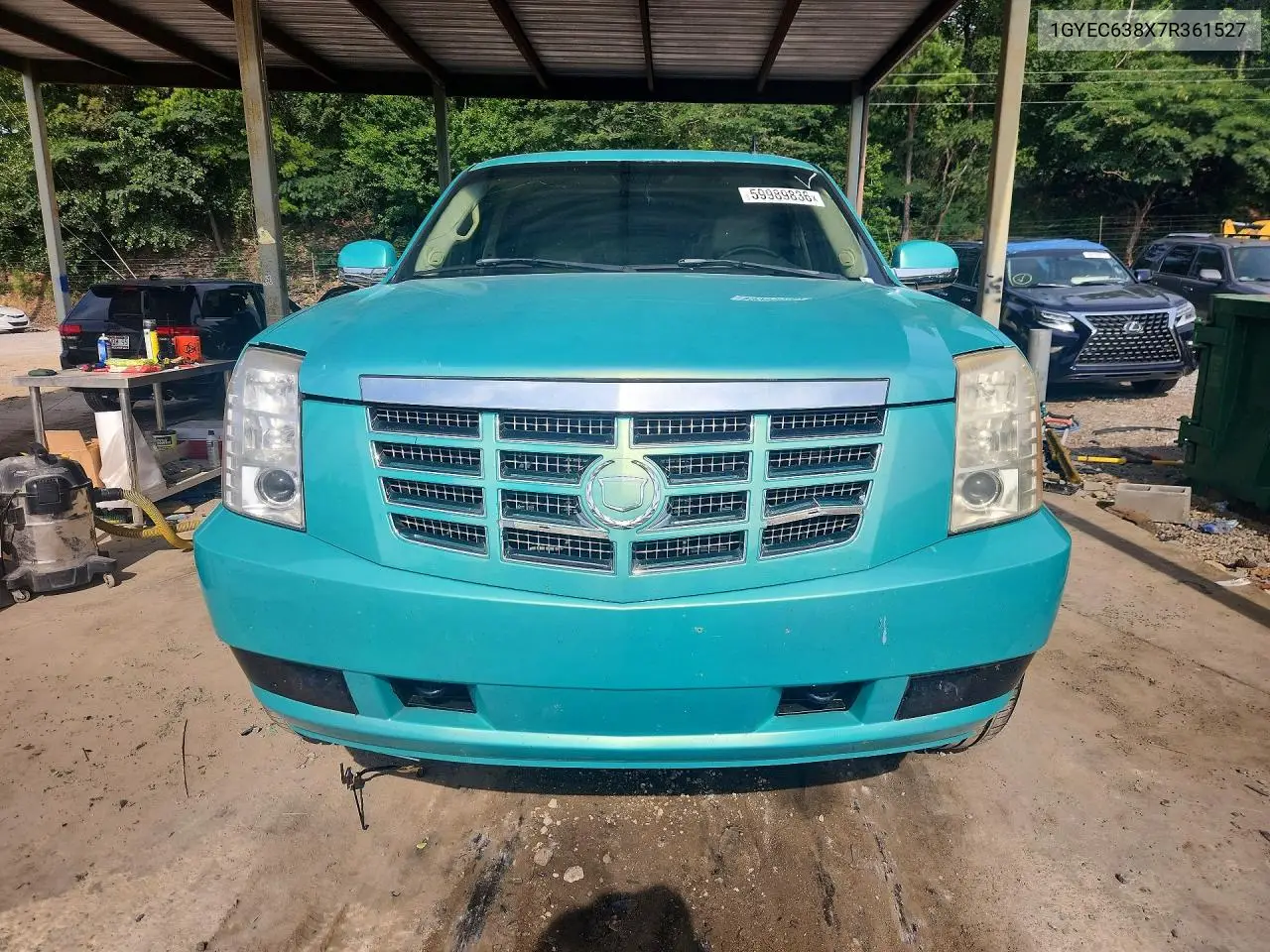 2007 Cadillac Escalade Luxury VIN: 1GYEC638X7R361527 Lot: 59989836