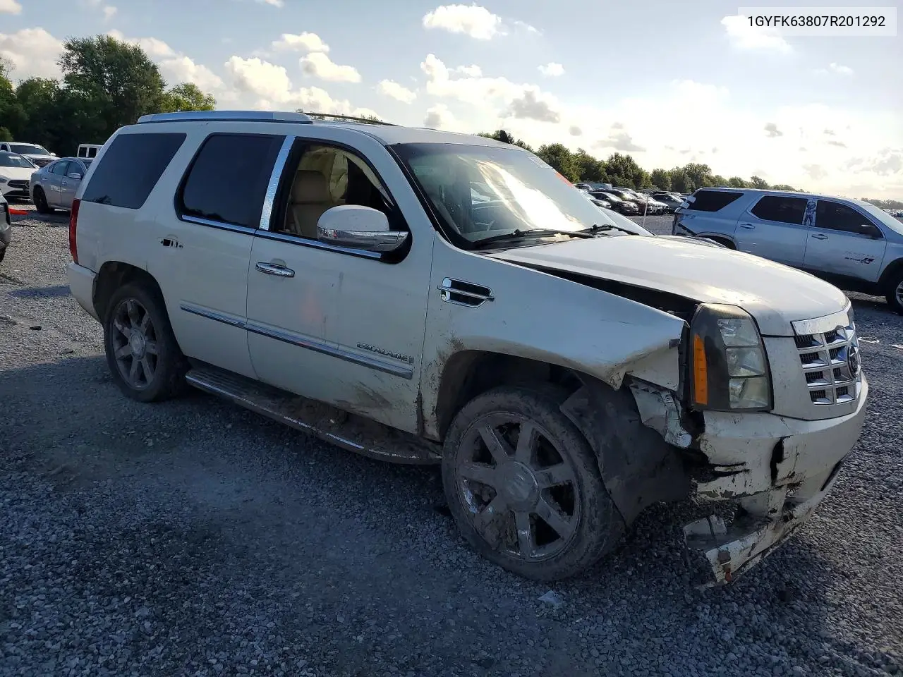 2007 Cadillac Escalade Luxury VIN: 1GYFK63807R201292 Lot: 60444216