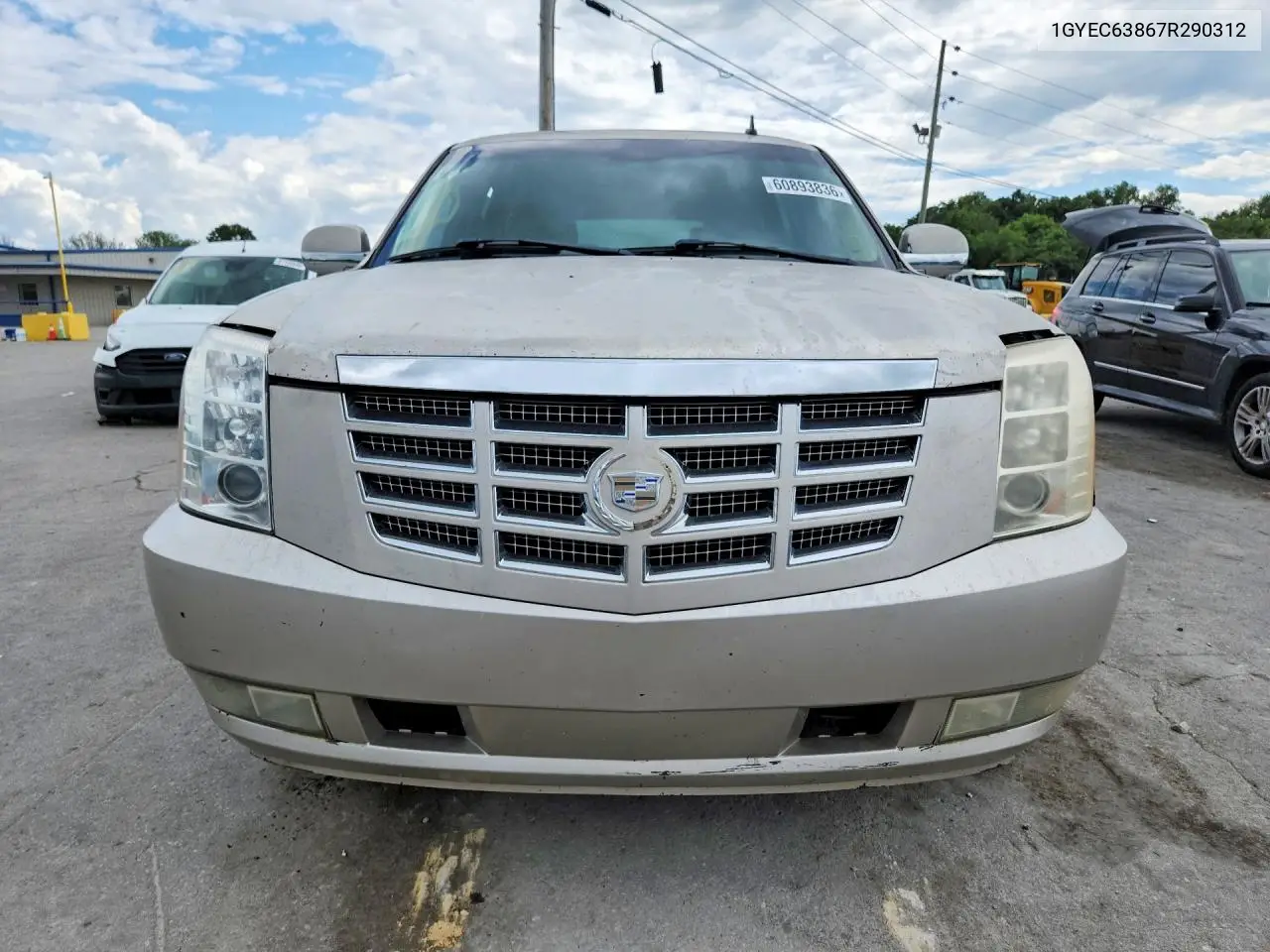 2007 Cadillac Escalade Luxury VIN: 1GYEC63867R290312 Lot: 60893836