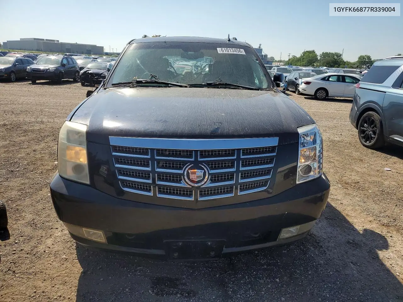 2007 Cadillac Escalade Esv VIN: 1GYFK66877R339004 Lot: 61013456