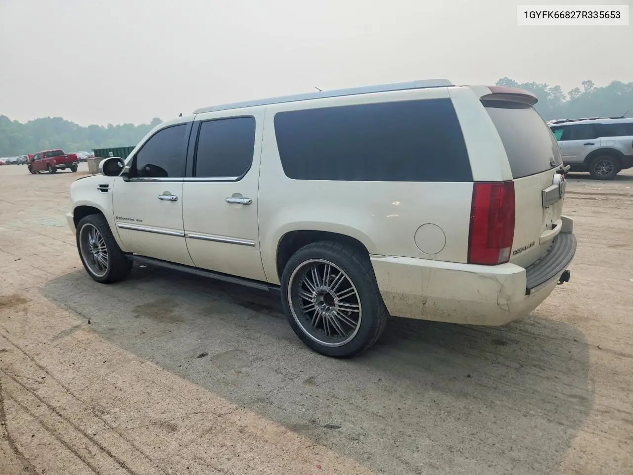 2007 Cadillac Escalade Esv VIN: 1GYFK66827R335653 Lot: 61159596