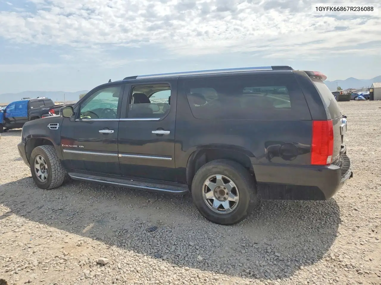2007 Cadillac Escalade Esv VIN: 1GYFK66867R236088 Lot: 61170836