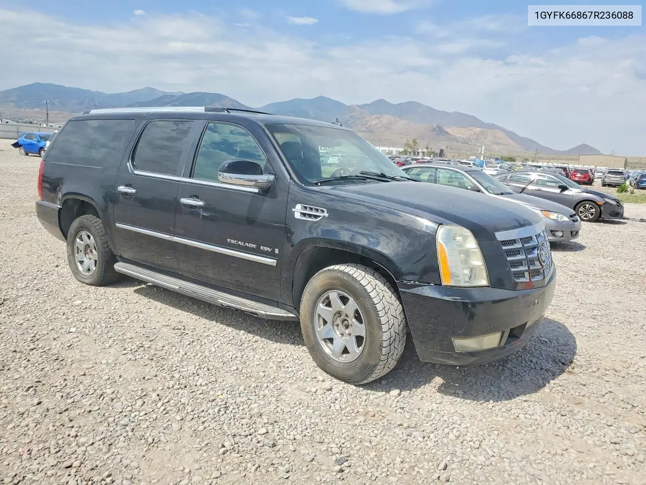 2007 Cadillac Escalade Esv VIN: 1GYFK66867R236088 Lot: 61170836