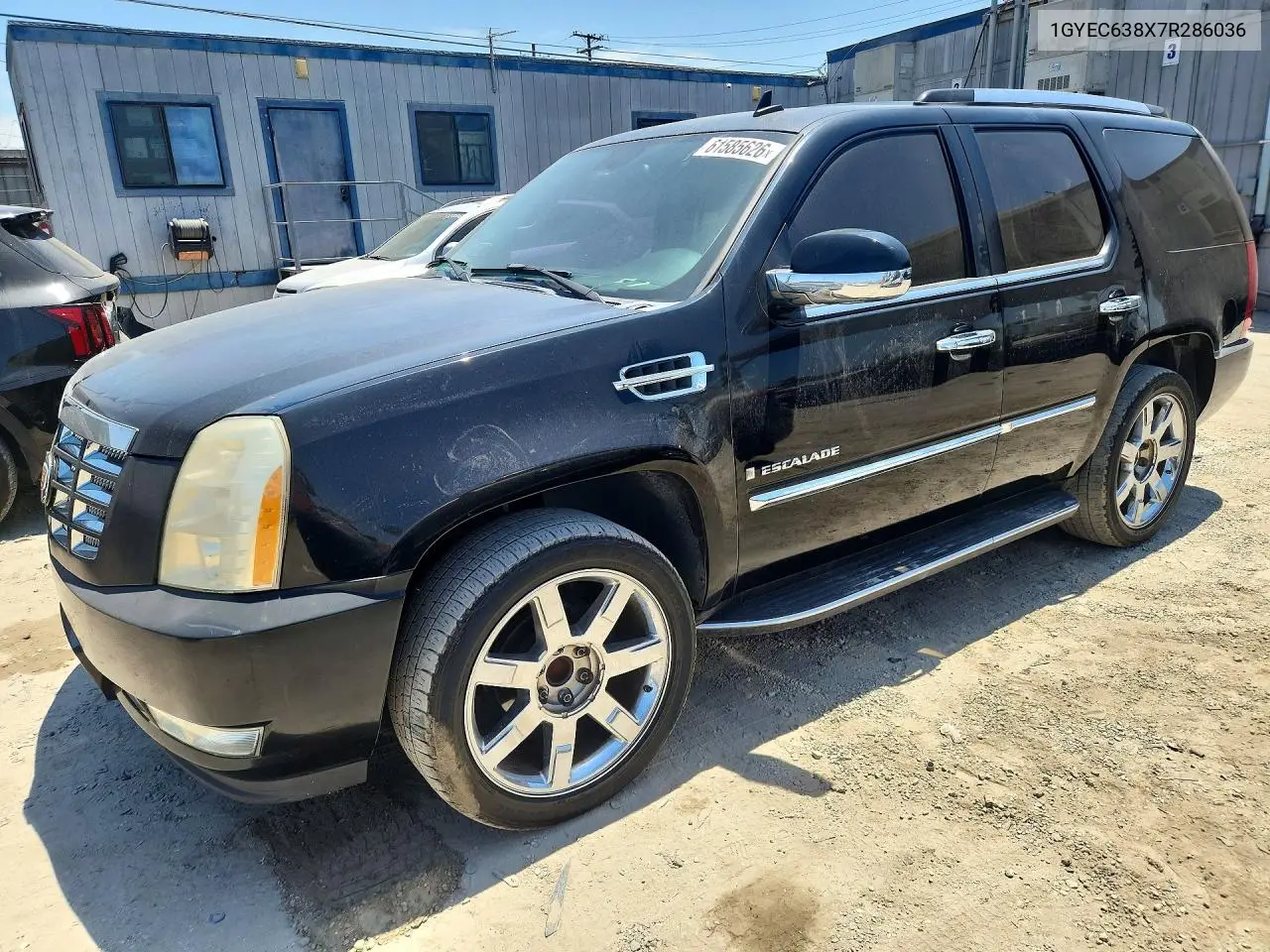 2007 Cadillac Escalade Luxury VIN: 1GYEC638X7R286036 Lot: 61585626