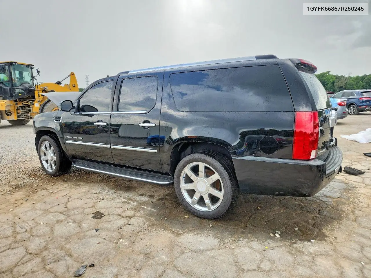 2007 Cadillac Escalade Esv VIN: 1GYFK66867R260245 Lot: 61763366