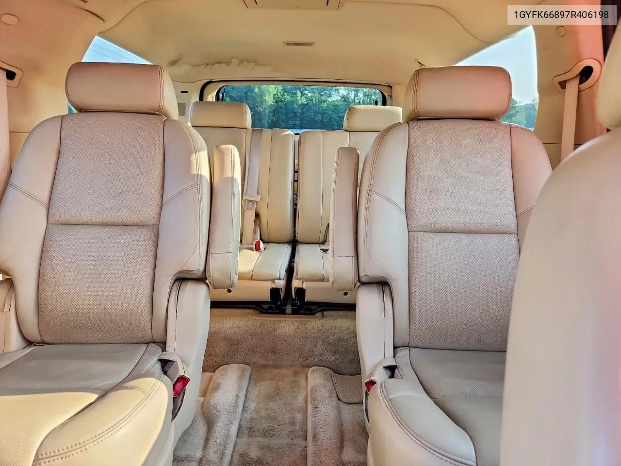 2007 Cadillac Escalade Esv VIN: 1GYFK66897R406198 Lot: 62110266