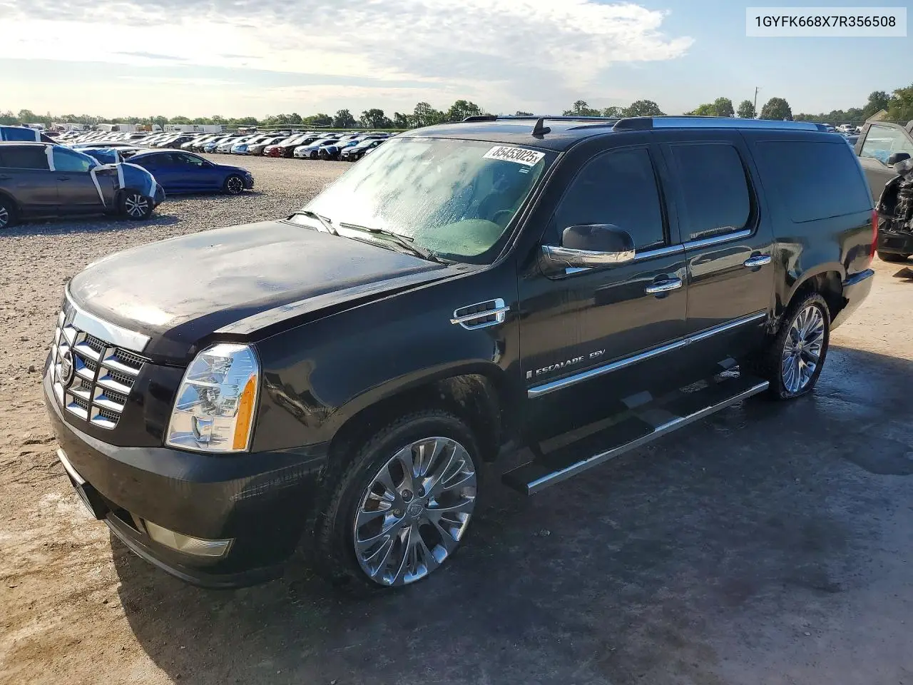 2007 Cadillac Escalade VIN: 1GYFK668X7R356508 Lot: 85453025