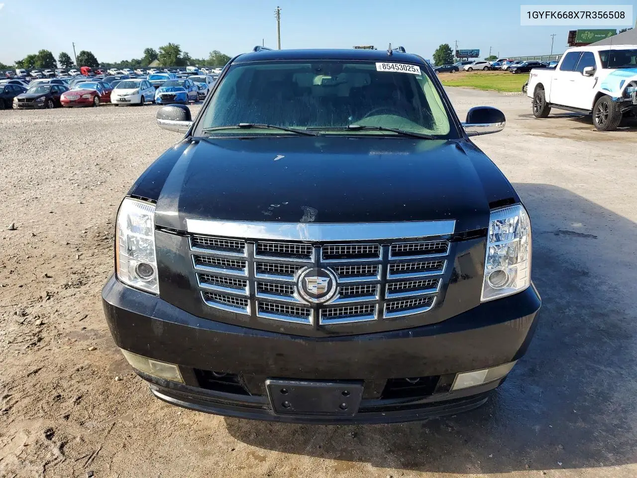 2007 Cadillac Escalade VIN: 1GYFK668X7R356508 Lot: 85453025