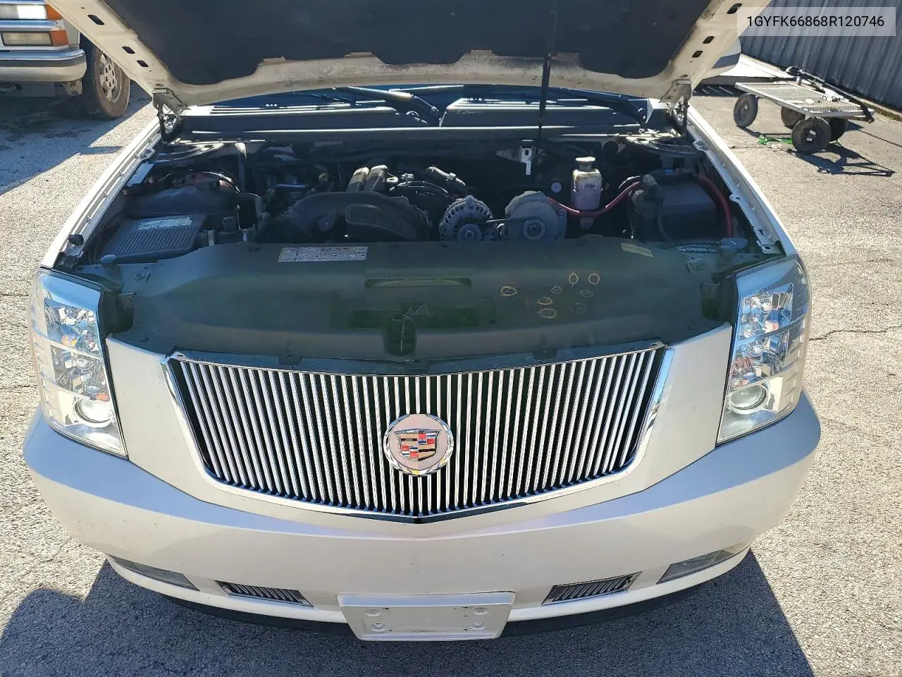 2008 Cadillac Escalade Esv VIN: 1GYFK66868R120746 Lot: 55764726