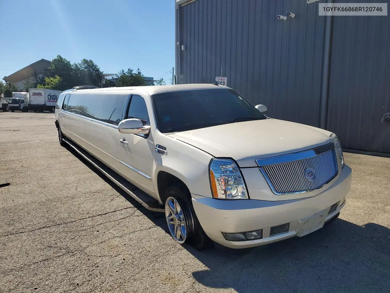 2008 Cadillac Escalade Esv VIN: 1GYFK66868R120746 Lot: 55764726