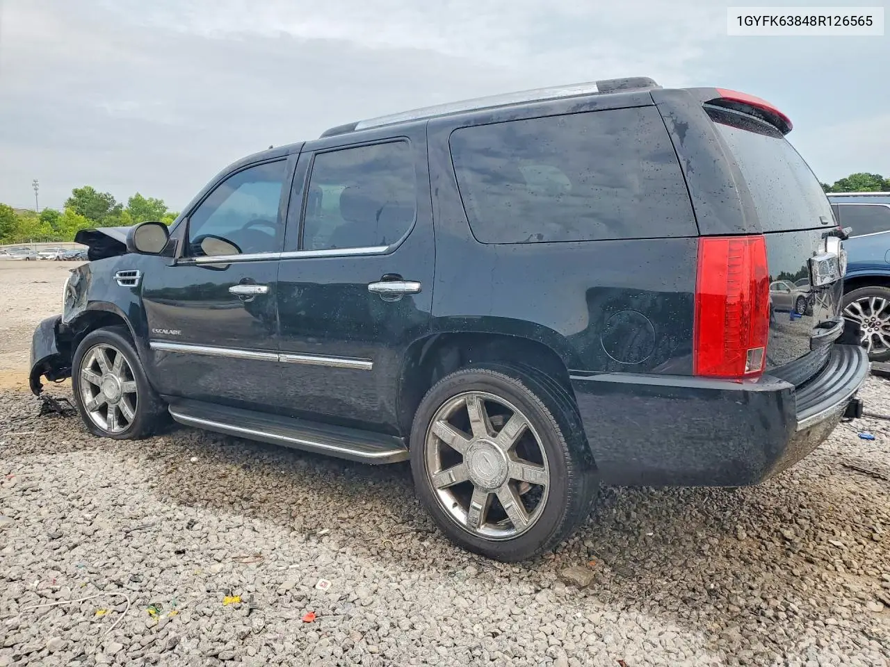 2008 Cadillac Escalade Luxury VIN: 1GYFK63848R126565 Lot: 58597896