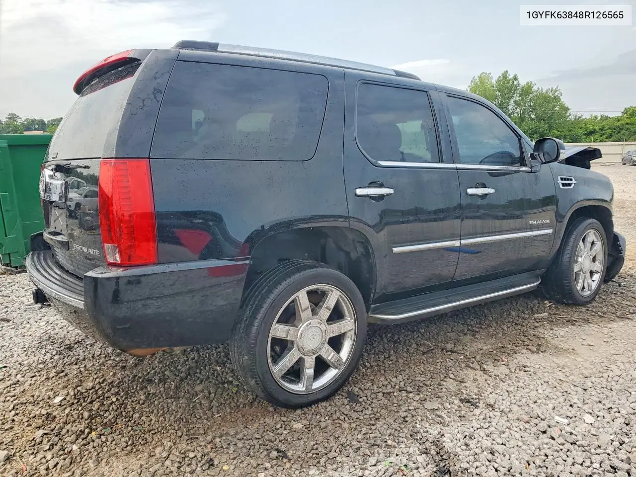 2008 Cadillac Escalade Luxury VIN: 1GYFK63848R126565 Lot: 58597896