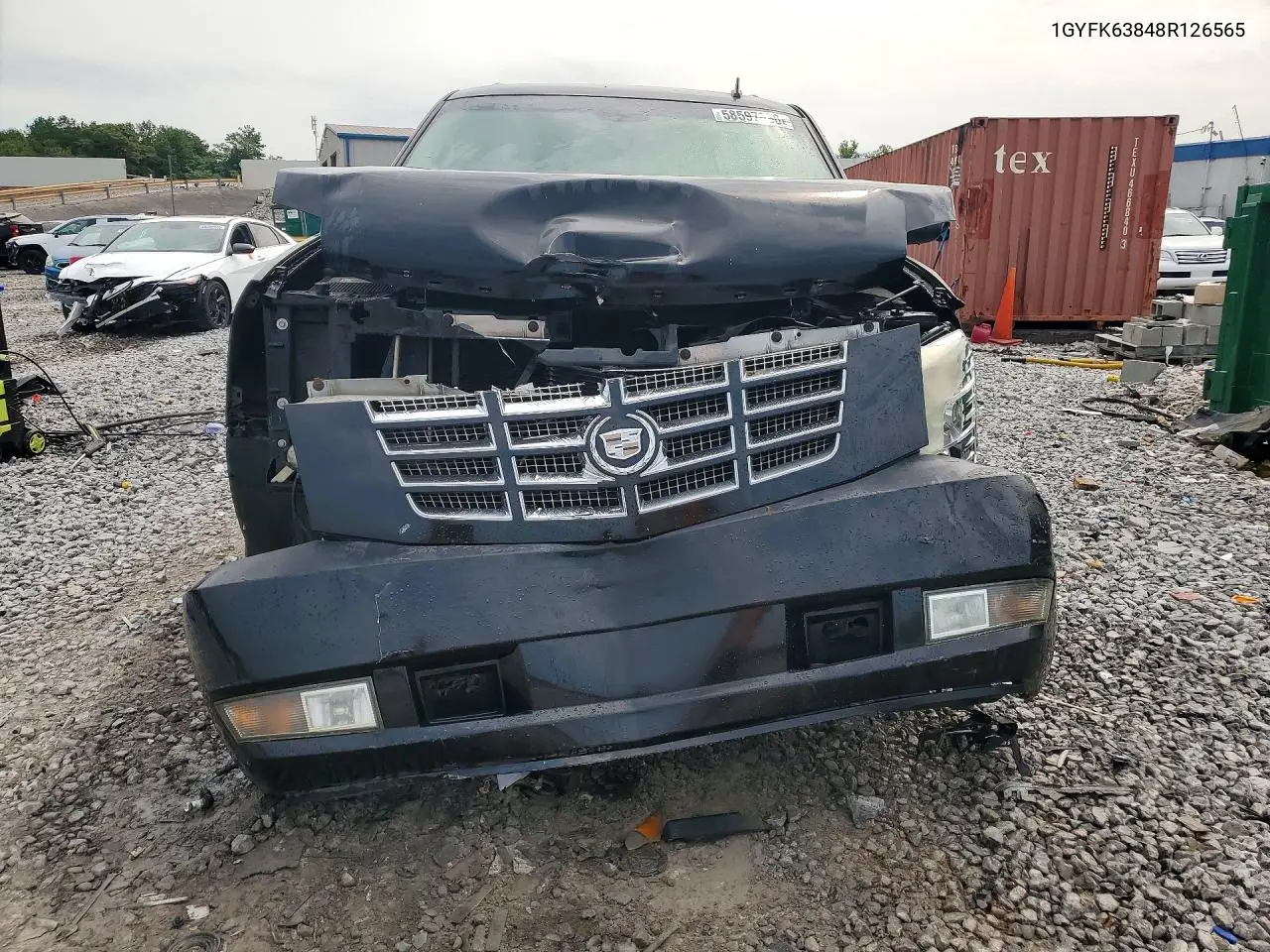 2008 Cadillac Escalade Luxury VIN: 1GYFK63848R126565 Lot: 58597896