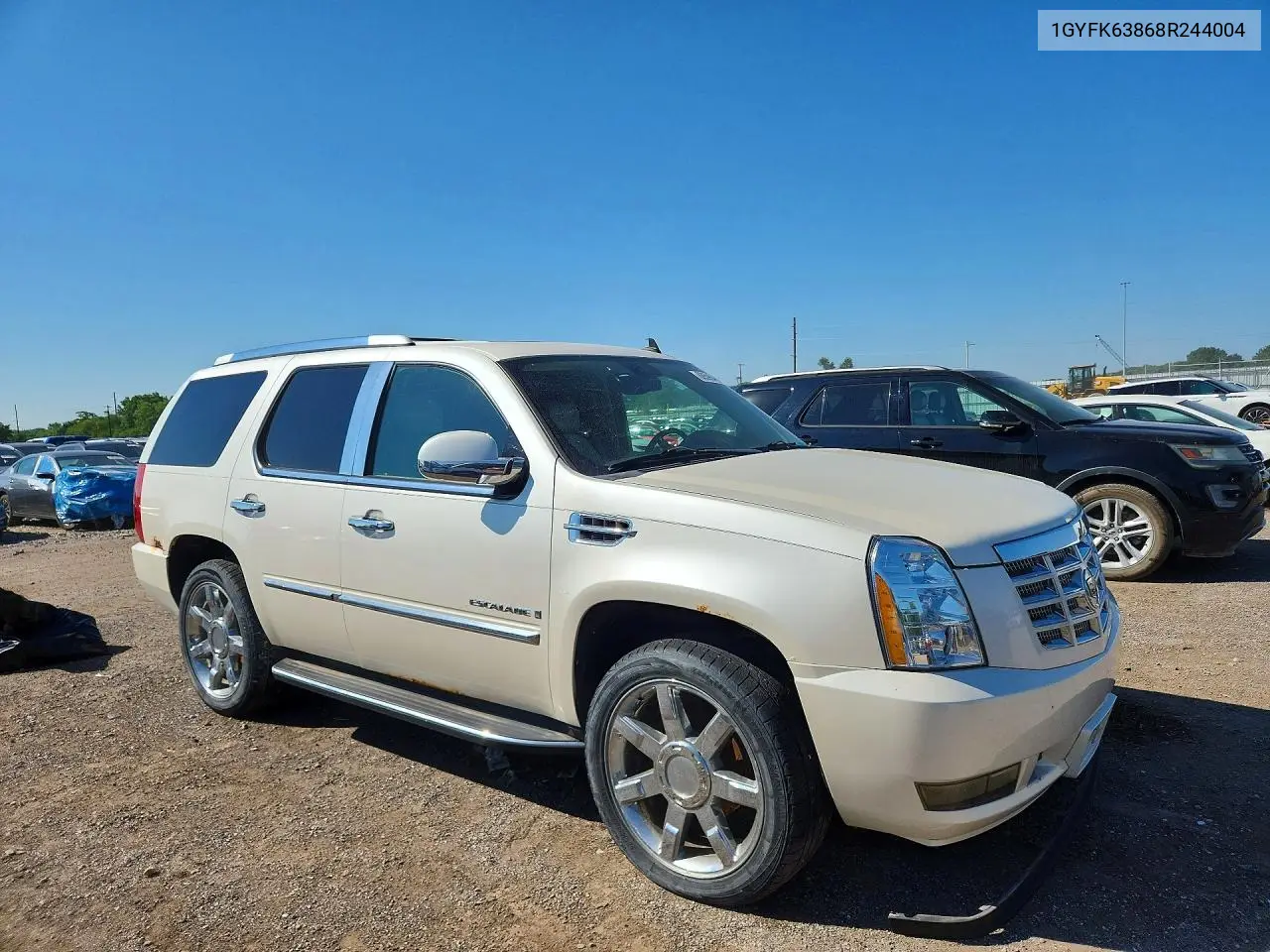 2008 Cadillac Escalade Luxury VIN: 1GYFK63868R244004 Lot: 60596446