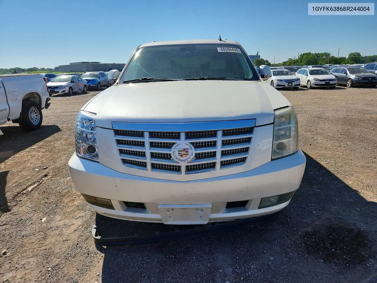 2008 Cadillac Escalade Luxury VIN: 1GYFK63868R244004 Lot: 60596446