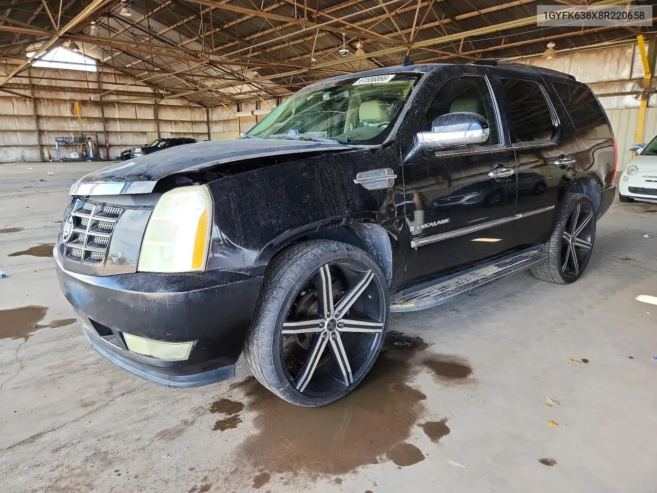2008 Cadillac Escalade Luxury VIN: 1GYFK638X8R220658 Lot: 61556866