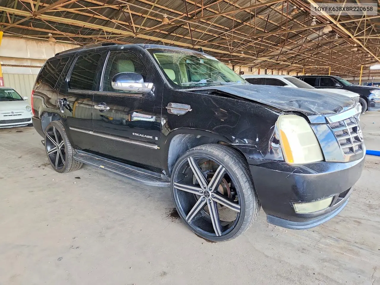 2008 Cadillac Escalade Luxury VIN: 1GYFK638X8R220658 Lot: 61556866