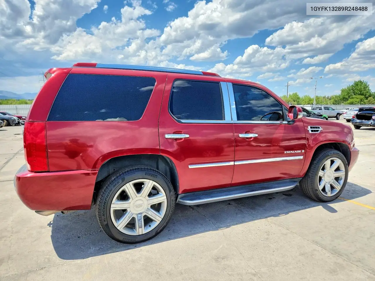 2009 Cadillac Escalade VIN: 1GYFK13289R248488 Lot: 60504596