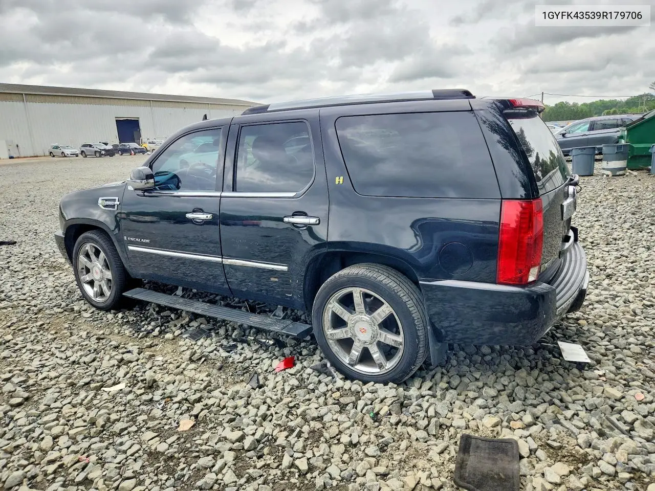 2009 Cadillac Escalade Hybrid VIN: 1GYFK43539R179706 Lot: 62089256