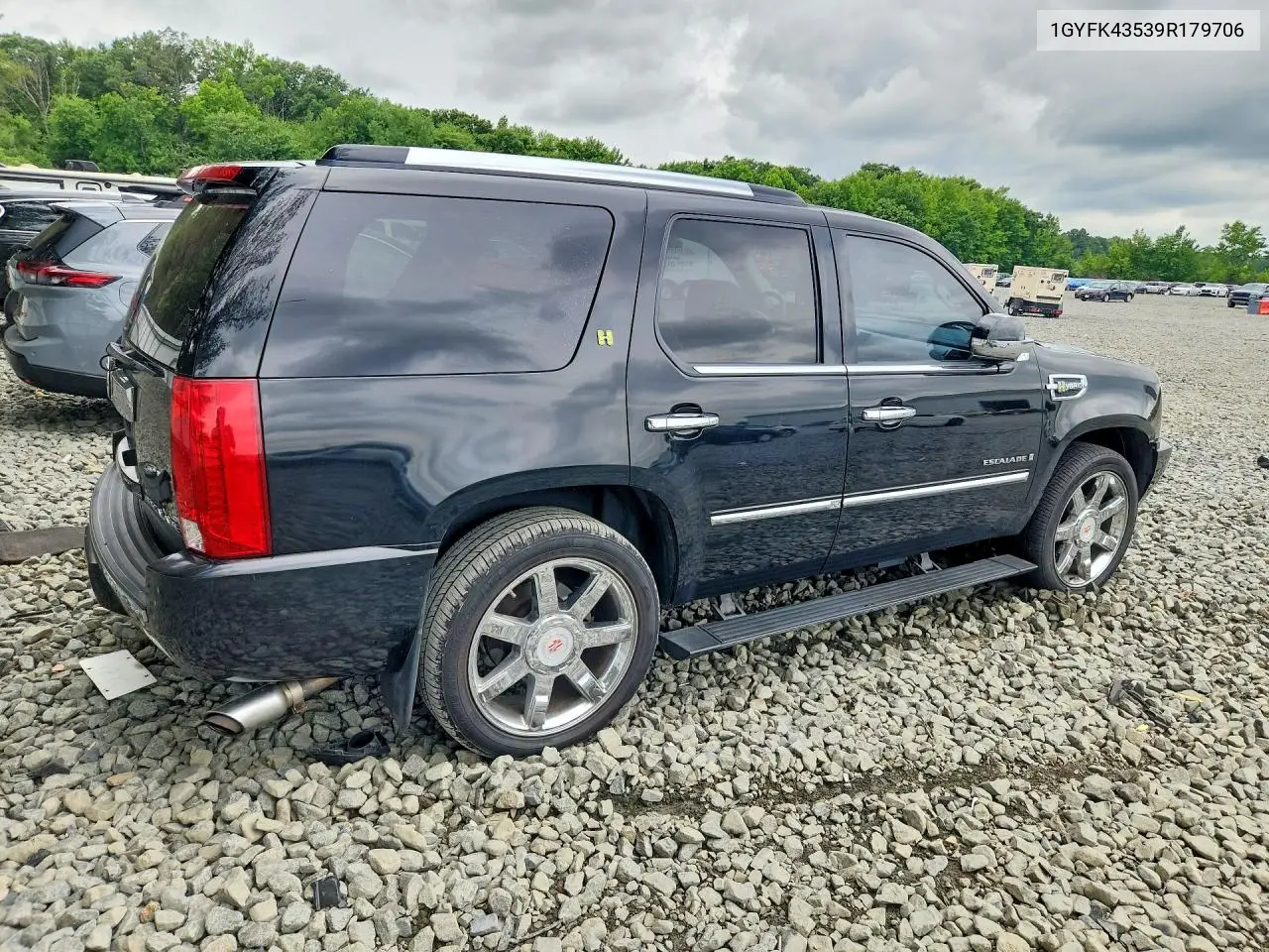 2009 Cadillac Escalade Hybrid VIN: 1GYFK43539R179706 Lot: 62089256