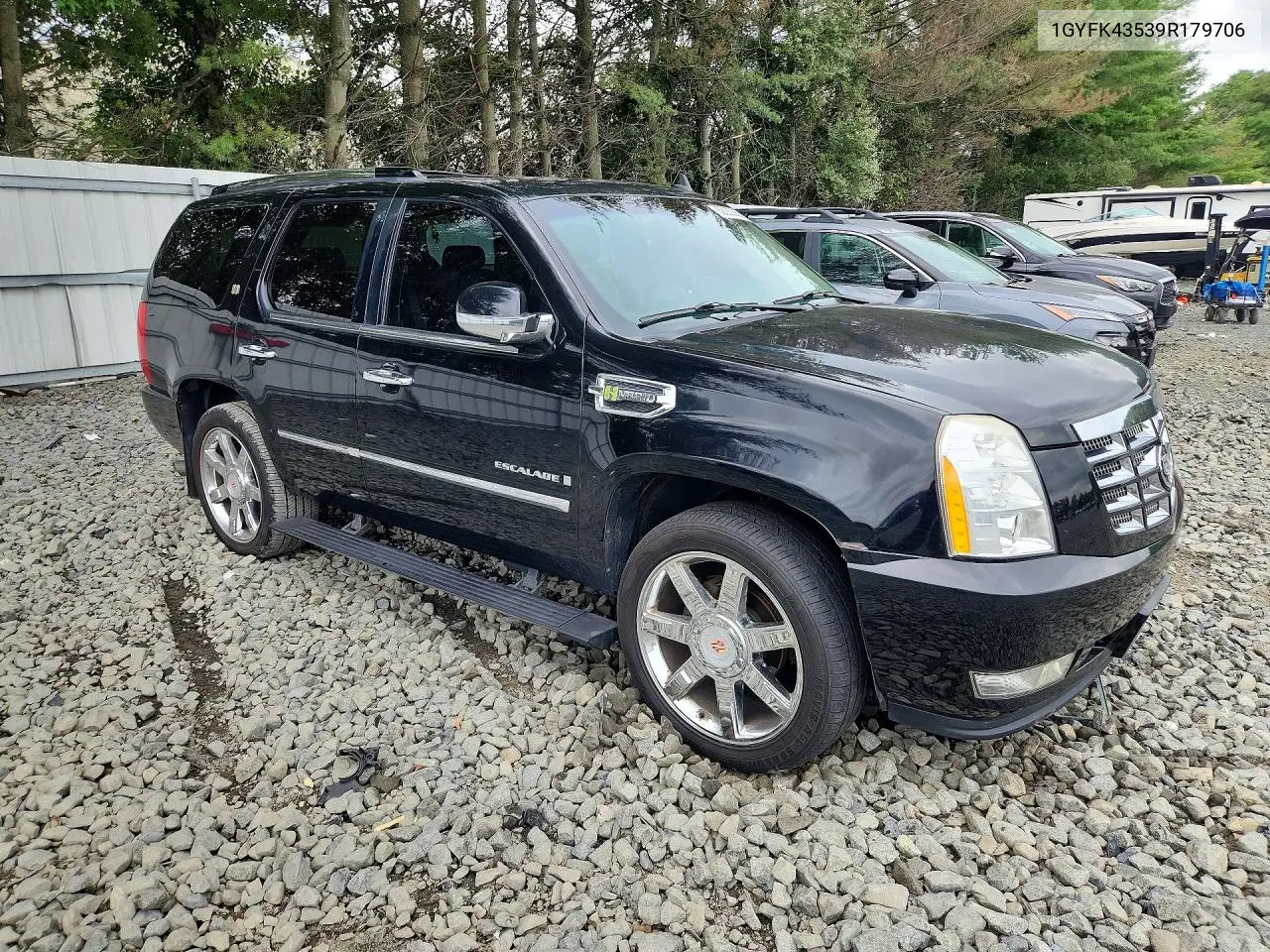 2009 Cadillac Escalade Hybrid VIN: 1GYFK43539R179706 Lot: 62089256