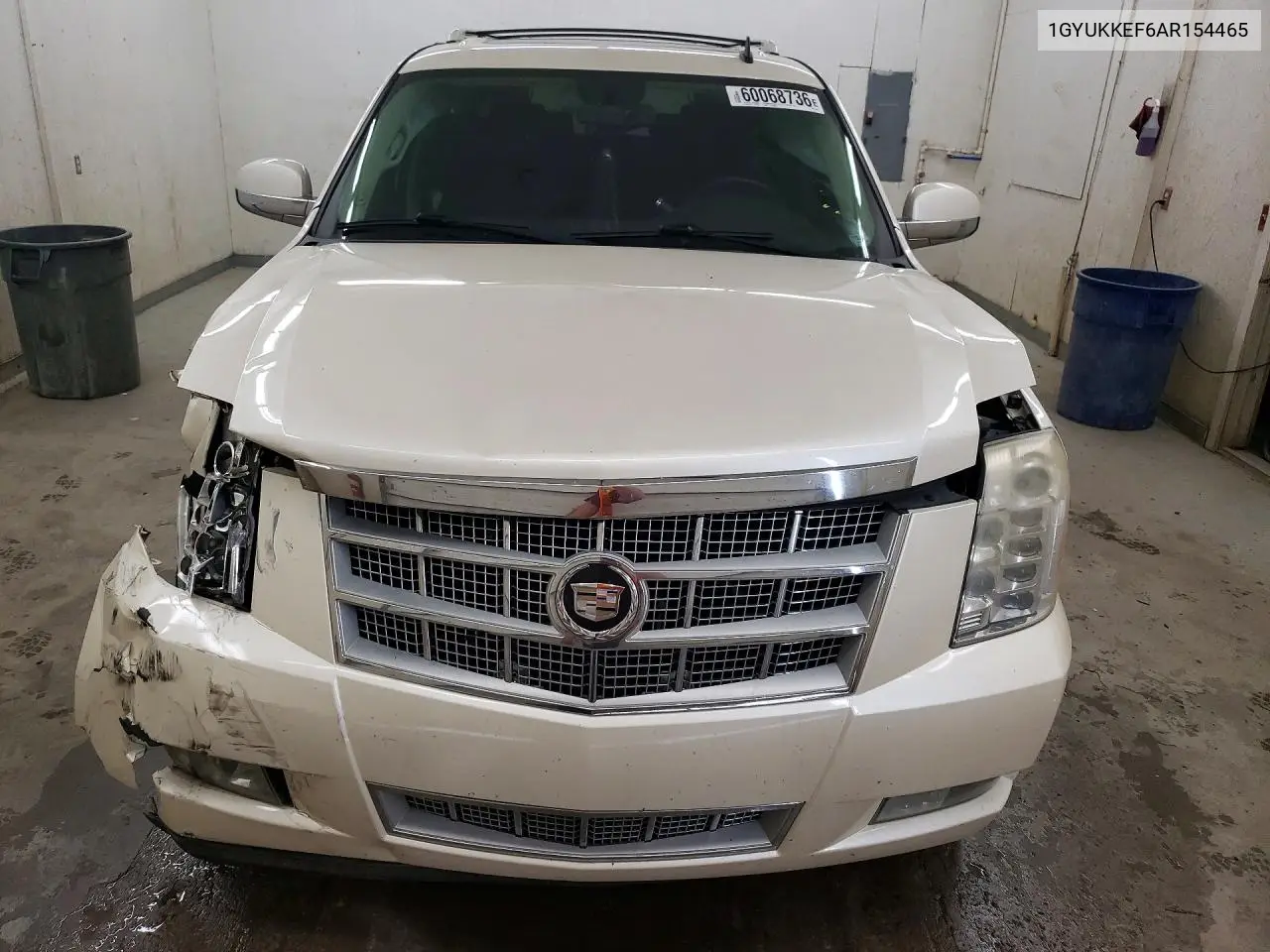 2010 Cadillac Escalade Esv Platinum VIN: 1GYUKKEF6AR154465 Lot: 60068736