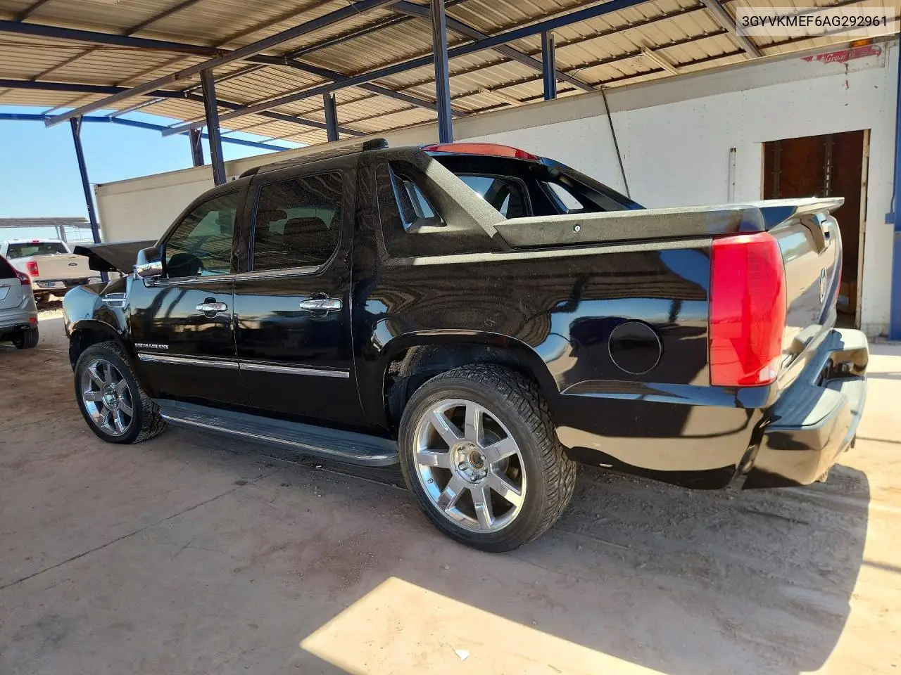 2010 Cadillac Escalade Ext Luxury VIN: 3GYVKMEF6AG292961 Lot: 60177956