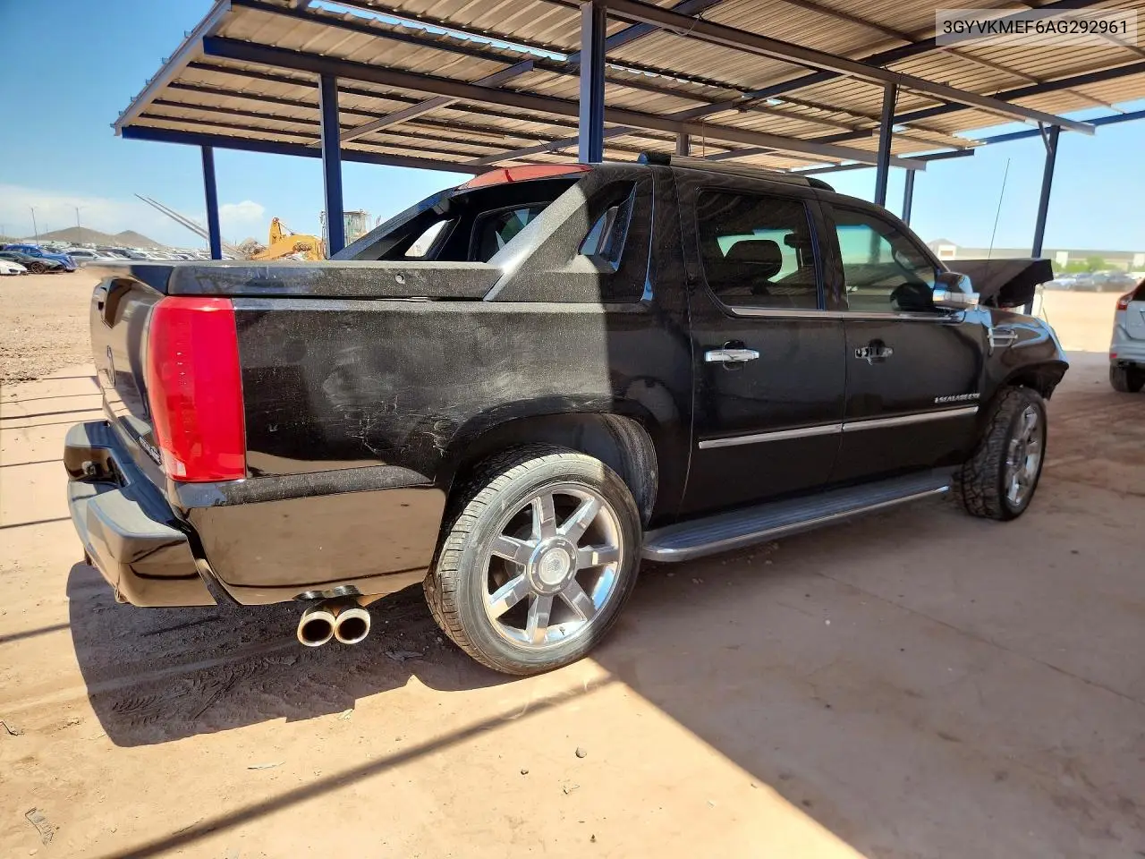 2010 Cadillac Escalade Ext Luxury VIN: 3GYVKMEF6AG292961 Lot: 60177956