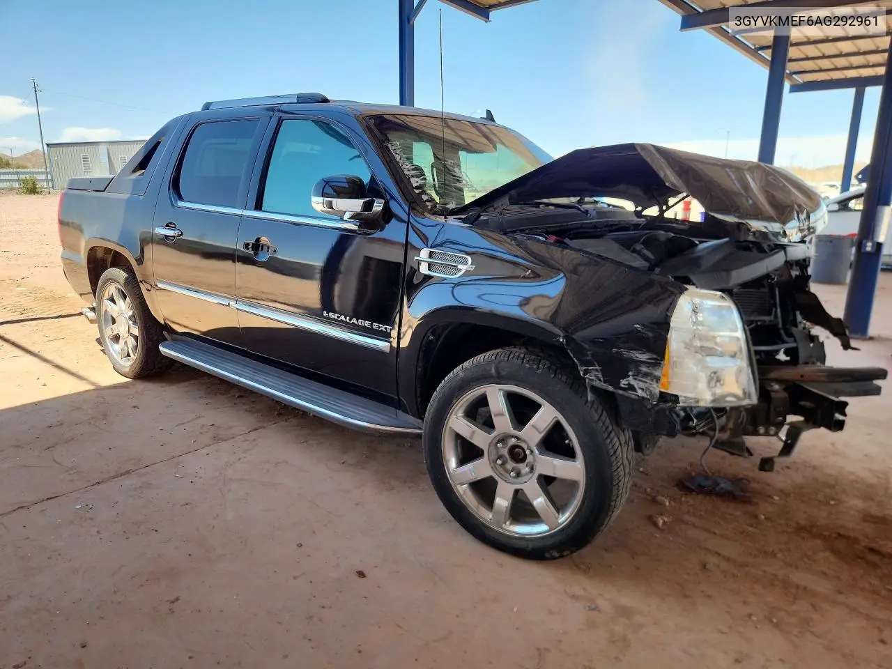 2010 Cadillac Escalade Ext Luxury VIN: 3GYVKMEF6AG292961 Lot: 60177956