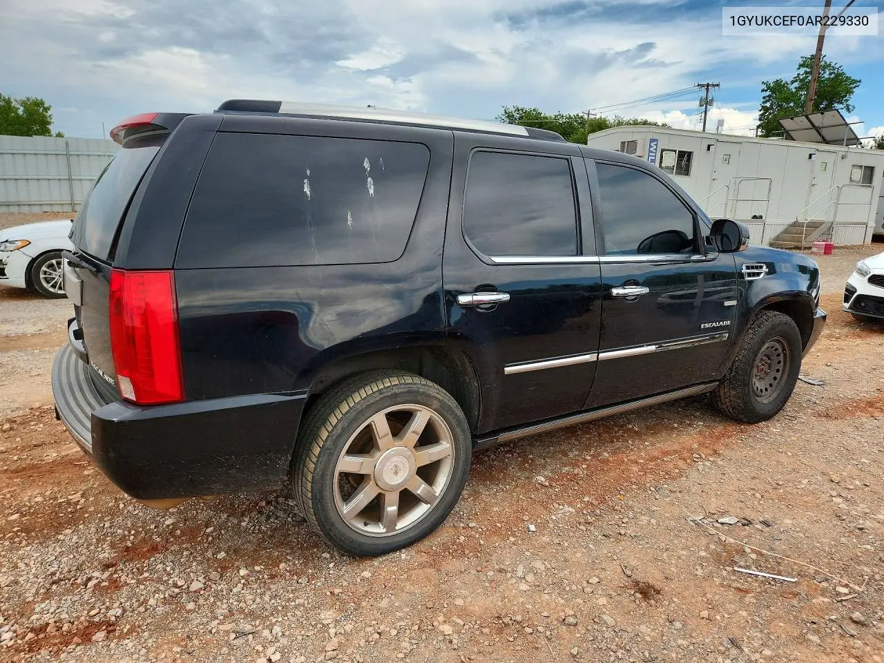 2010 Cadillac Escalade Premium VIN: 1GYUKCEF0AR229330 Lot: 61435196