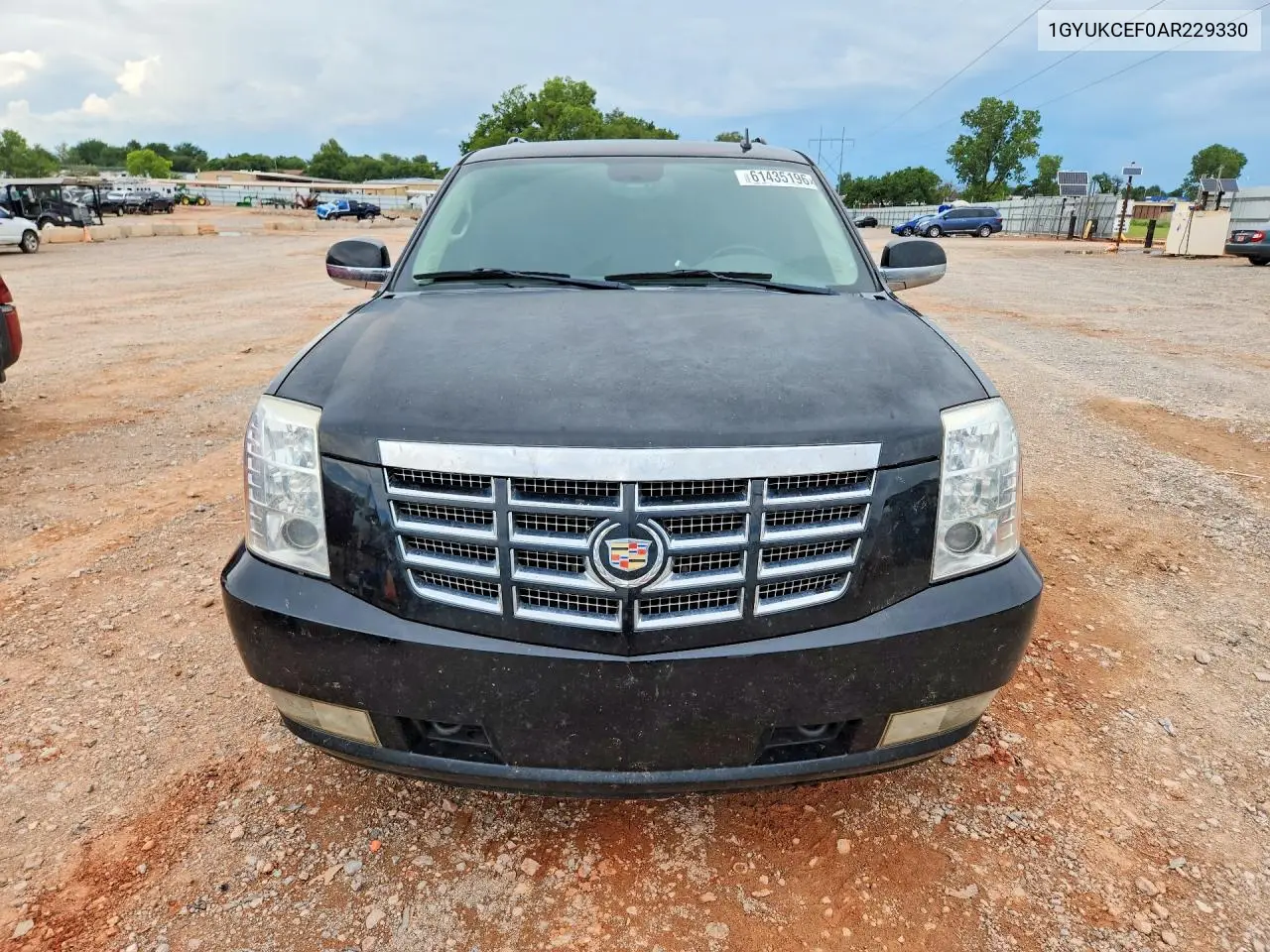 2010 Cadillac Escalade Premium VIN: 1GYUKCEF0AR229330 Lot: 61435196