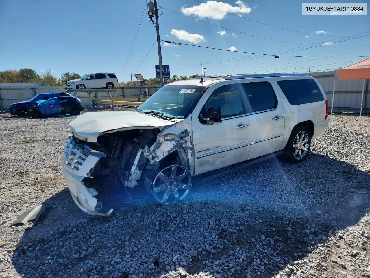 1GYUKJEF1AR110884 2010 Cadillac Escalade Esv Premium