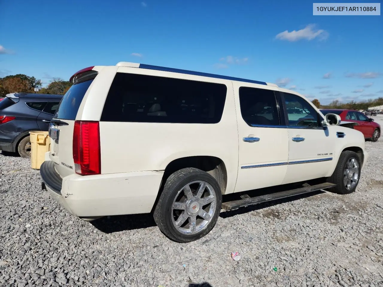 1GYUKJEF1AR110884 2010 Cadillac Escalade Esv Premium