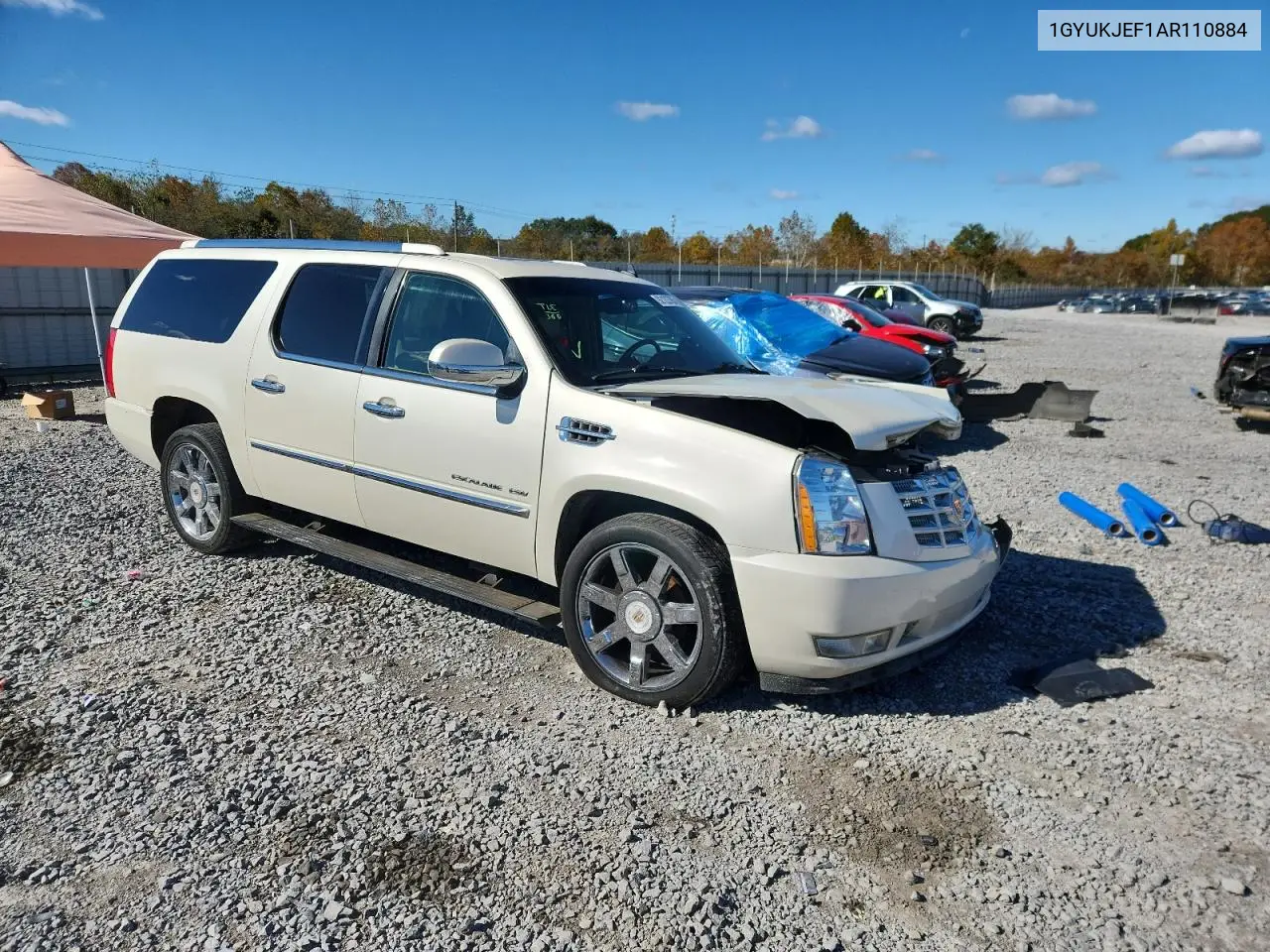 1GYUKJEF1AR110884 2010 Cadillac Escalade Esv Premium