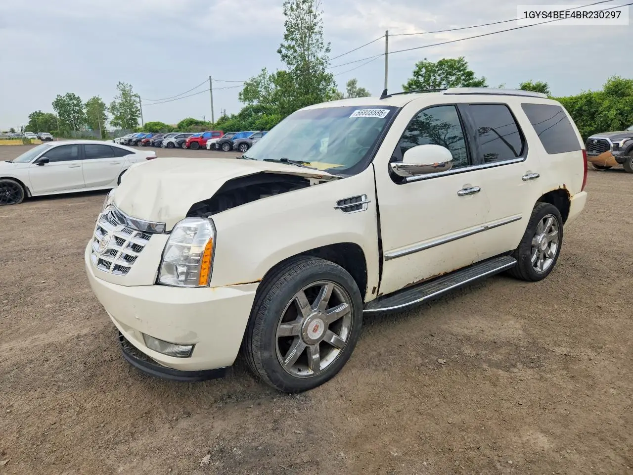 2011 Cadillac Escalade Luxury VIN: 1GYS4BEF4BR230297 Lot: 56808586