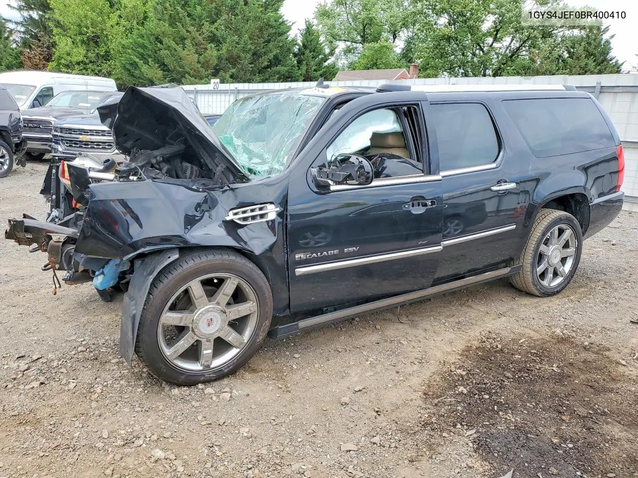 2011 Cadillac Escalade Esv Premium VIN: 1GYS4JEF0BR400410 Lot: 58806346