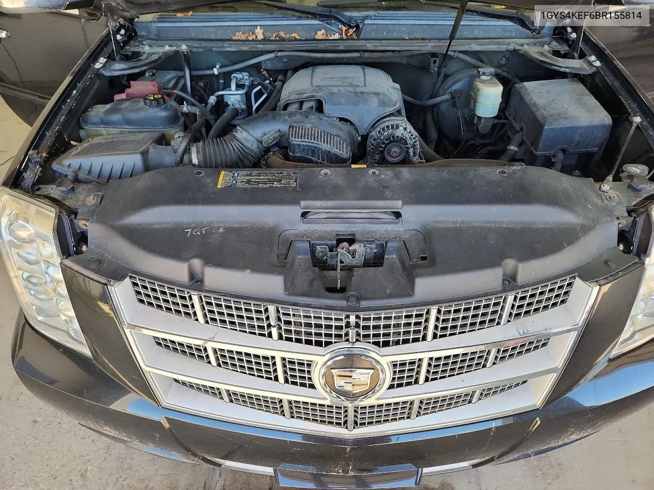 2011 Cadillac Escalade Esv Platinum VIN: 1GYS4KEF6BR155814 Lot: 61032006