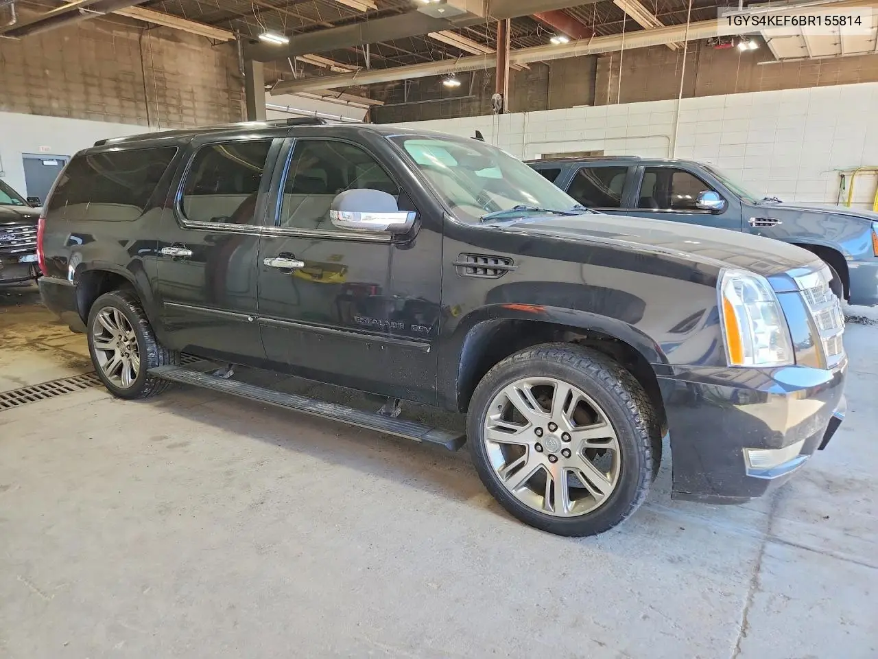 2011 Cadillac Escalade Esv Platinum VIN: 1GYS4KEF6BR155814 Lot: 61032006