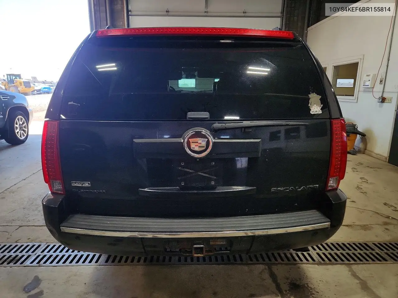 2011 Cadillac Escalade Esv Platinum VIN: 1GYS4KEF6BR155814 Lot: 61032006