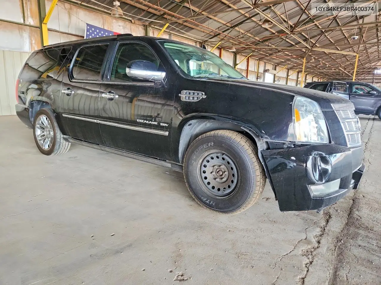 2011 Cadillac Escalade Esv Platinum VIN: 1GYS4KEF3BR400374 Lot: 61120896