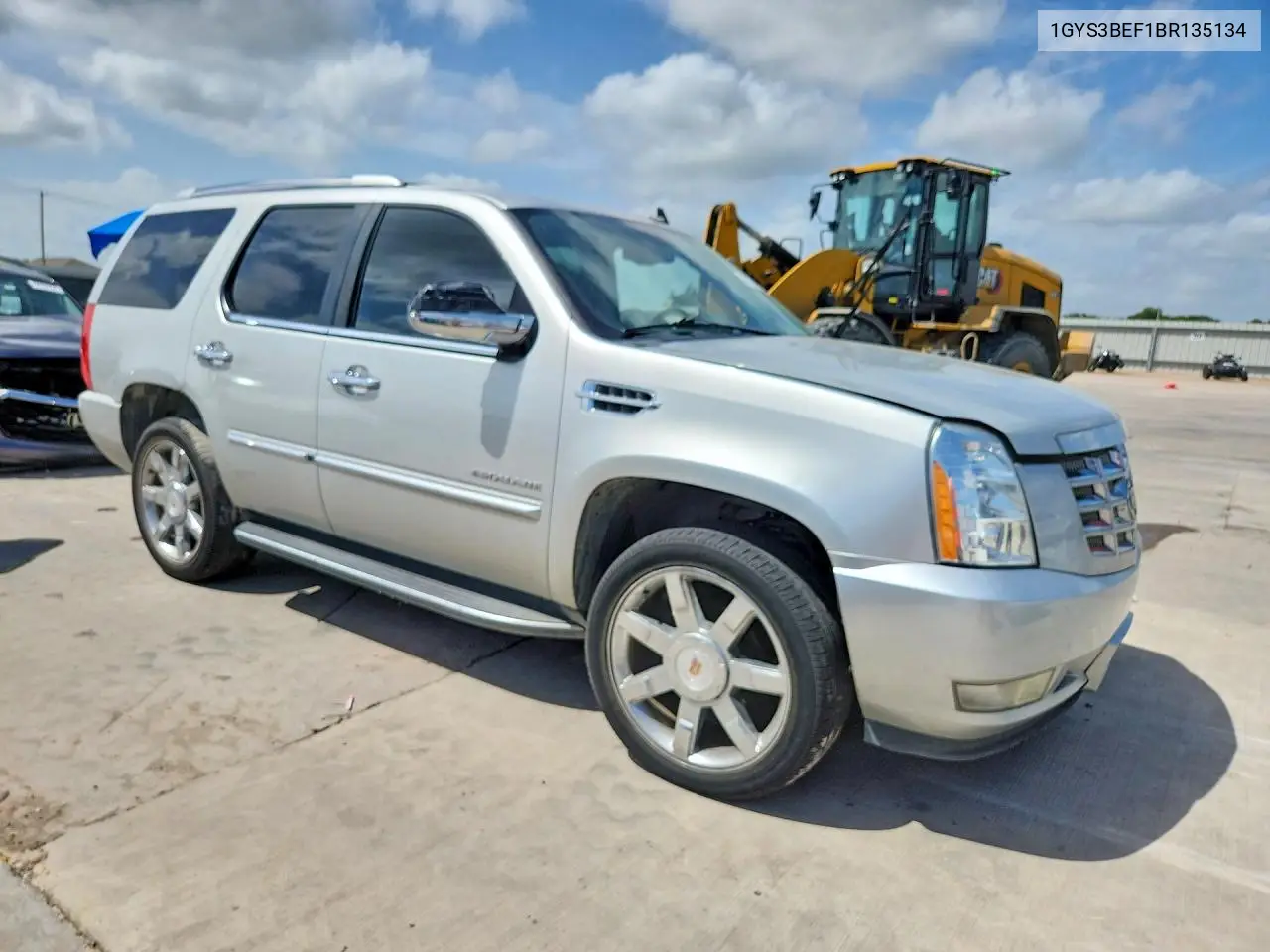 2011 Cadillac Escalade Luxury VIN: 1GYS3BEF1BR135134 Lot: 61214346