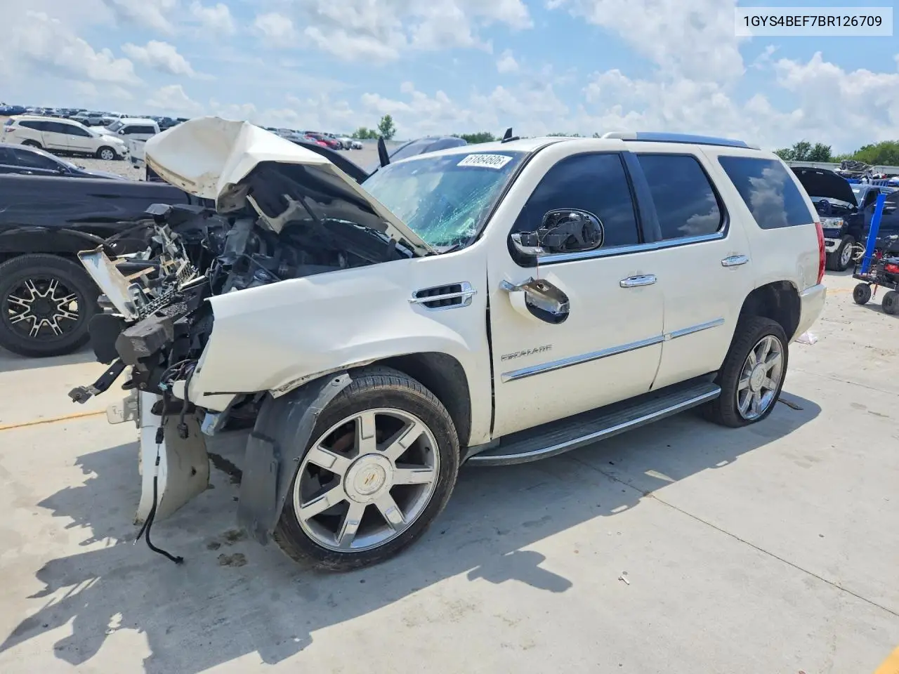 2011 Cadillac Escalade Luxury VIN: 1GYS4BEF7BR126709 Lot: 61864606